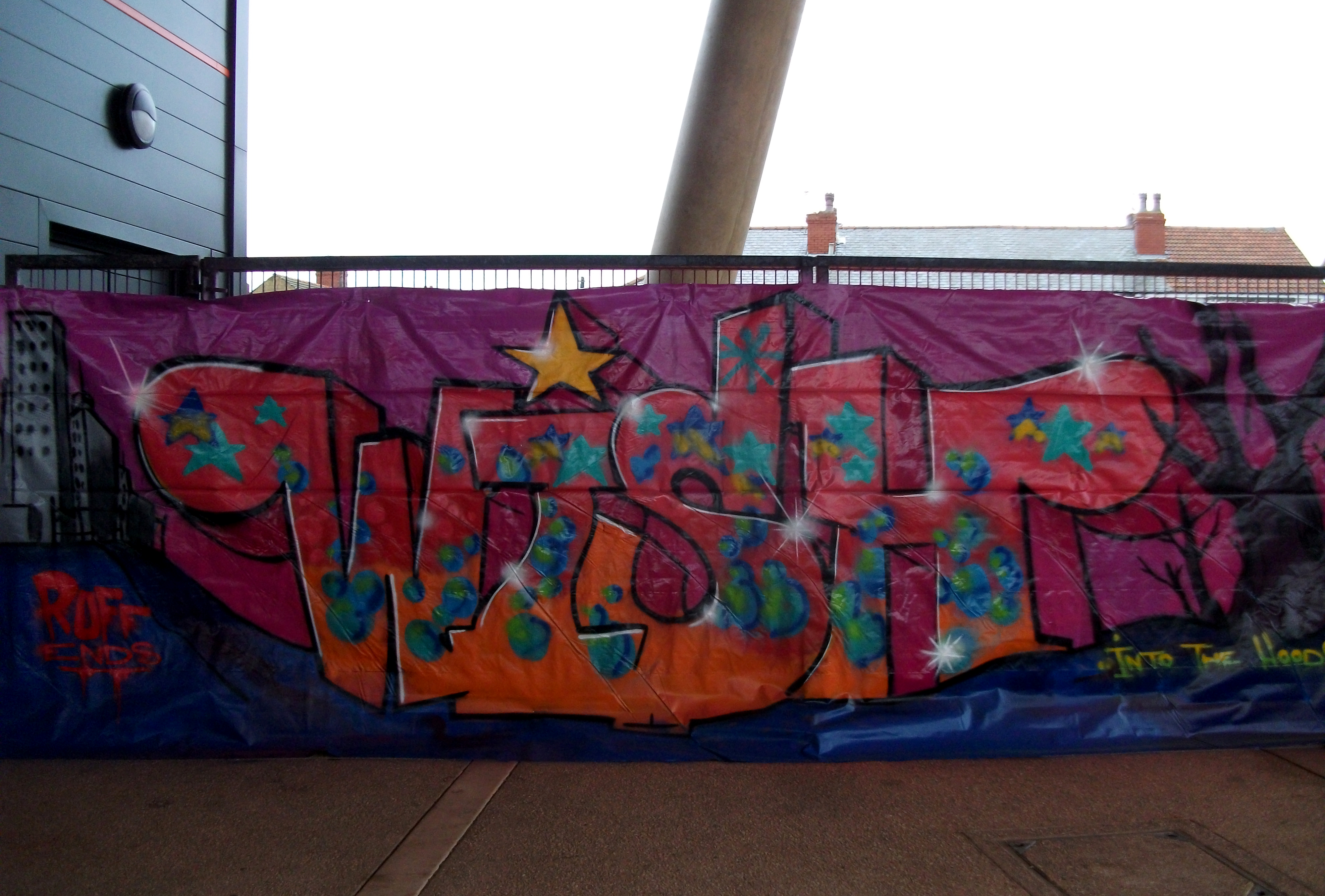 backdrop design for dance finished