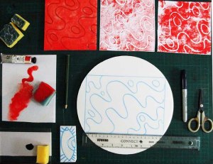 full foam plate printing kit