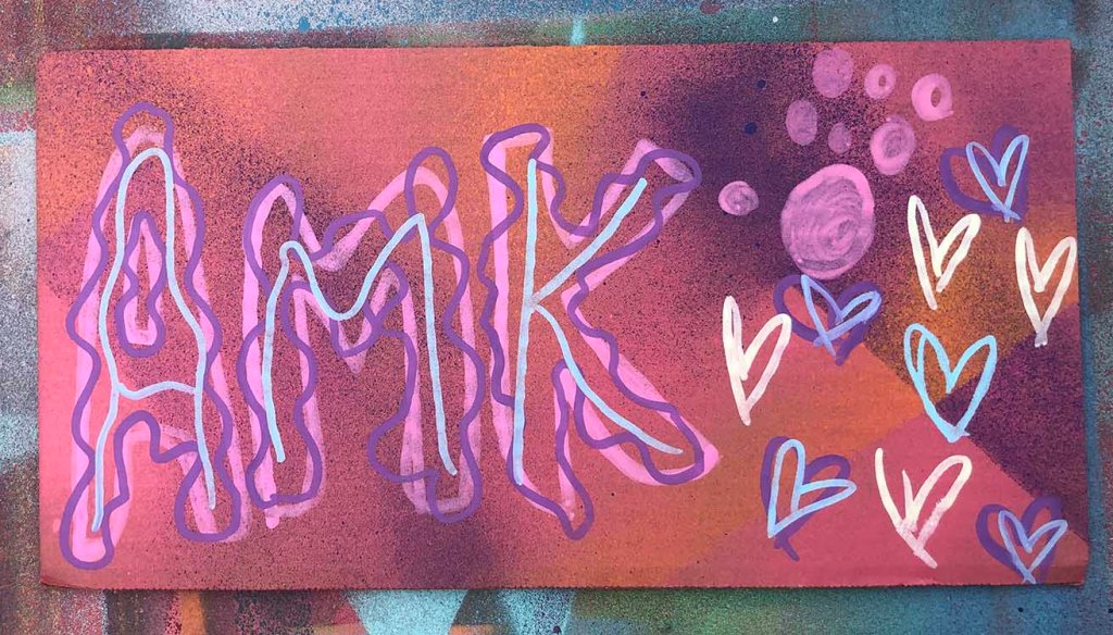 graffiti cards kirkham memorial park youth engagement workshops with last legs positive health and well being