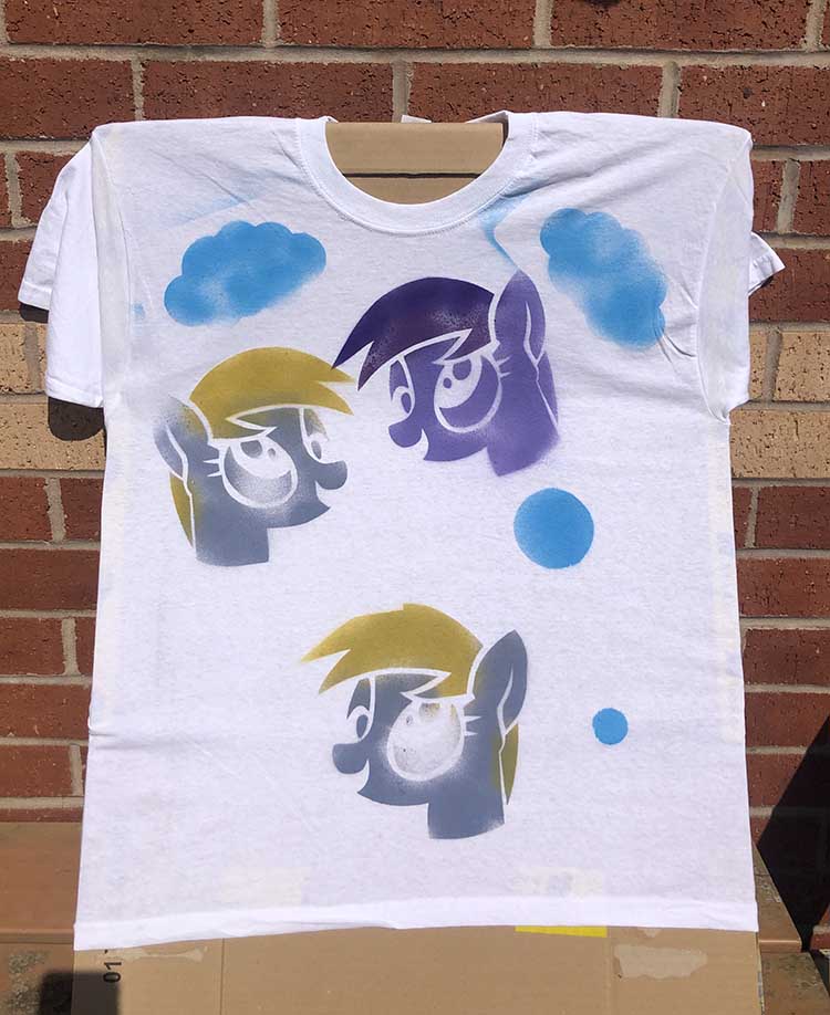 Derpy pony t shirt by Wes