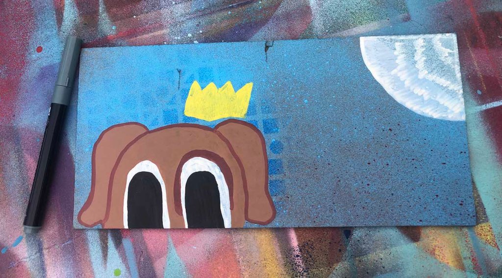 graffiti cards kirkham memorial park youth engagement workshops with last legs positive health and well being