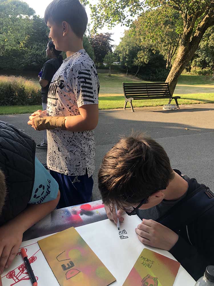 youth engagement workshops with last legs