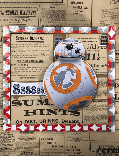 Fleetwood museum project workshop at Fleetwood school